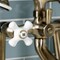 Kingston Brass Deck Mount Clawfoot Tub Faucet with Hand Shower, Antique Brass KS268PXAB - alternate 4